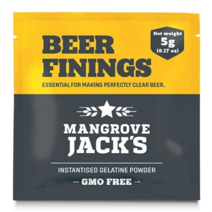 Gelatin Fining - 5 g Sachet for 5 Gallons - Mangrove Jack