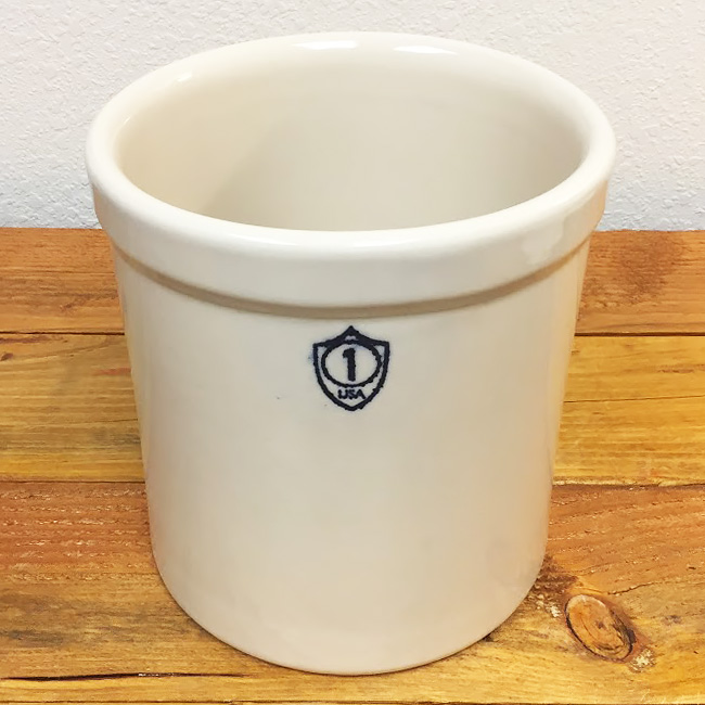 Ohio Stoneware Bristol Preserving Crock - 1 gallon | The Beverage People