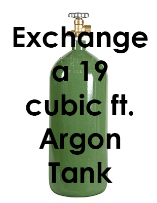 Argon Gas Canisters