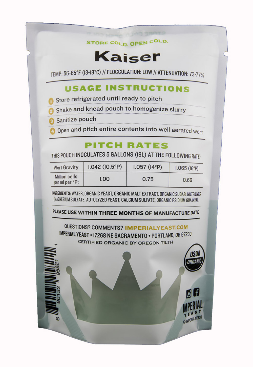 G02 Kaiser German Ale Yeast from Imperial Yeast 1