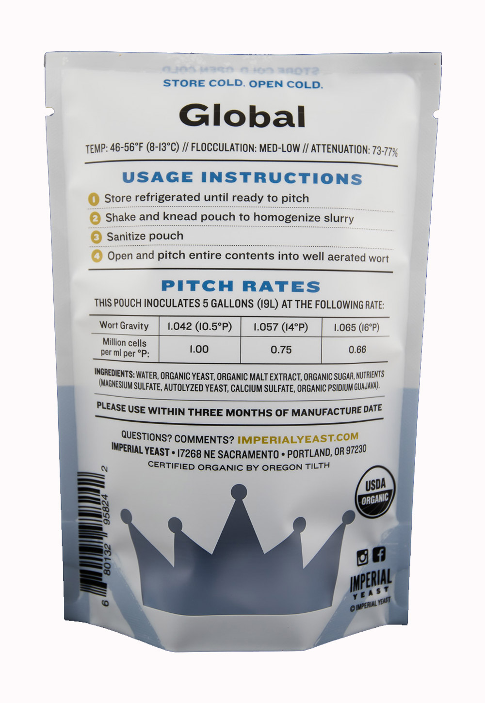 L13 Global Lager Yeast from Imperial Yeast 1