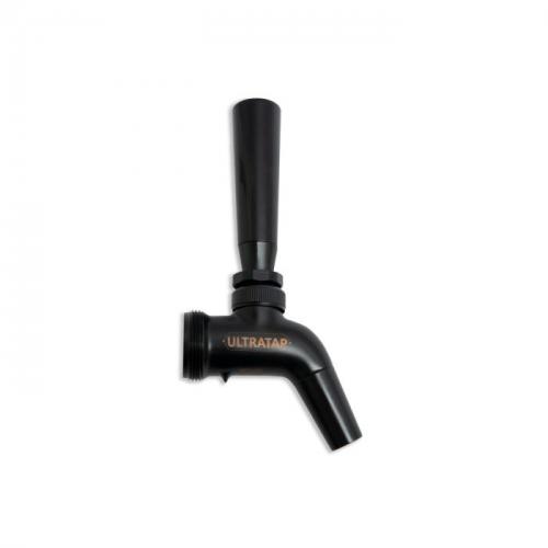 Ultratap Forward Sealing Beer Faucet - BLACK MATTE - Powder Coat Over Stainless Steel