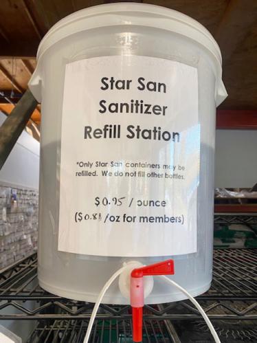 REFILL - Star-San 5 Star Sanitizer by the Ounce - ORIGINAL CONTAINER REQUIRED - In-Store Only 